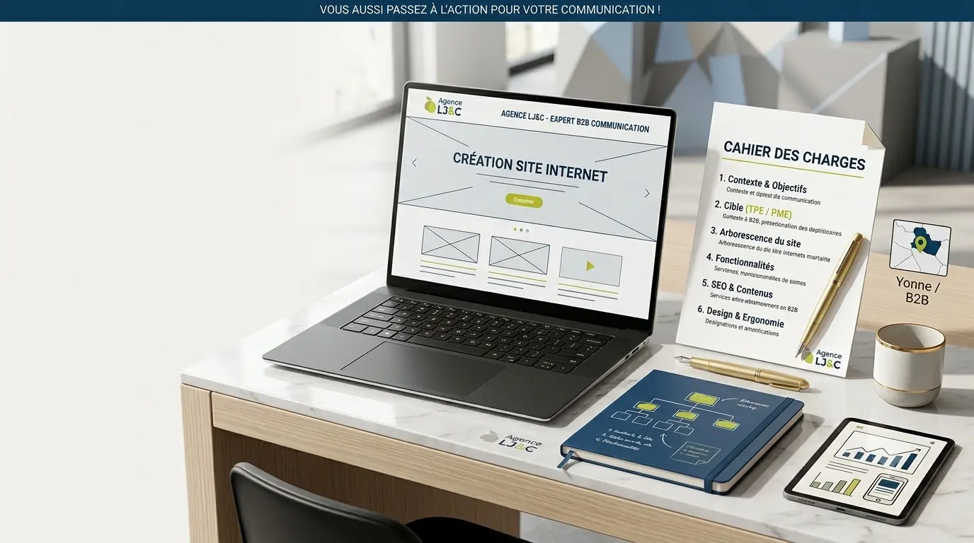 Cahier des charges pour la création ou la refonte d’un site internet TPE PME dans l’Yonne