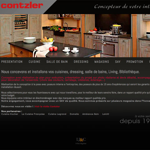 Site internet Auxerre © LJ&C